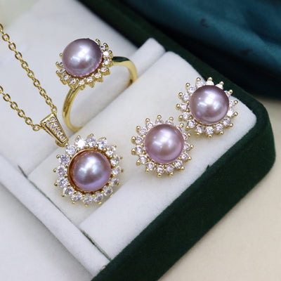 Conjunto de Collar de Perlas de Agua Dulce - Diseño Versátil y Elegante - Image 15