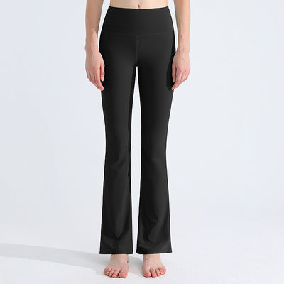 Pantalones Yoga Deportivos Antibacterianos Efecto Piel Desnuda con Campana - Image 17