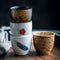 Taza de Té Cerámica Japonesa con Decoración Artesanal