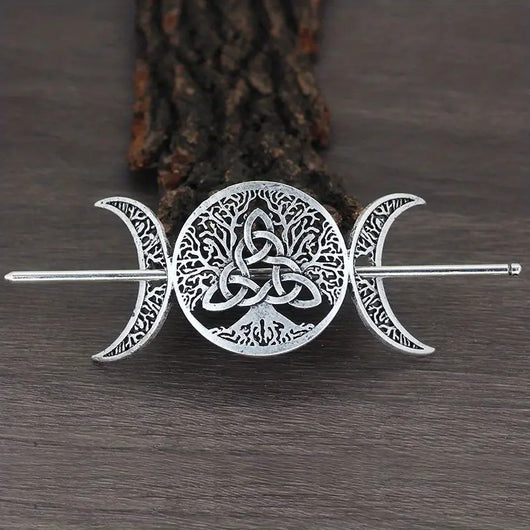 Broches Vikingos para Mujer de Aleación | Diseños de Animal, Luna y Nube - Image 9