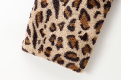 Abrigo Leopardo Efecto Pelaje Sintético Largo Medio - Image 18
