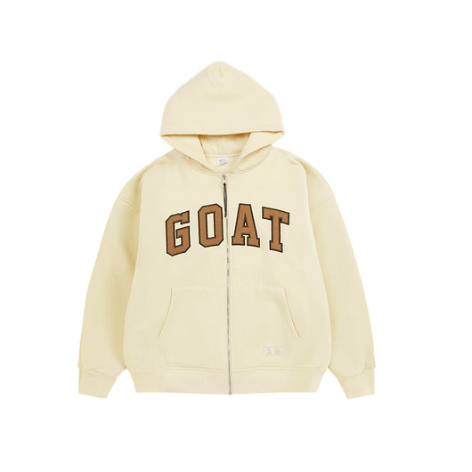 Sudadera con Capucha de Polar Monograma Bordado y Cierre - Image 8