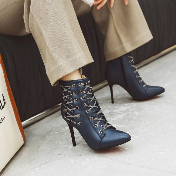 Botas Stiletto Puntiagudas