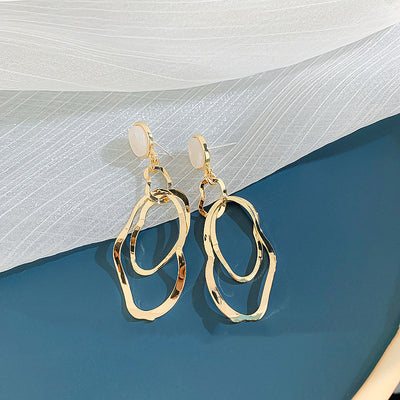Aretes de Metal Irregulares de Alta Calidad - Image 19