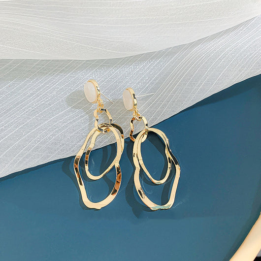 Aretes de Metal Irregulares de Alta Calidad - Image 19