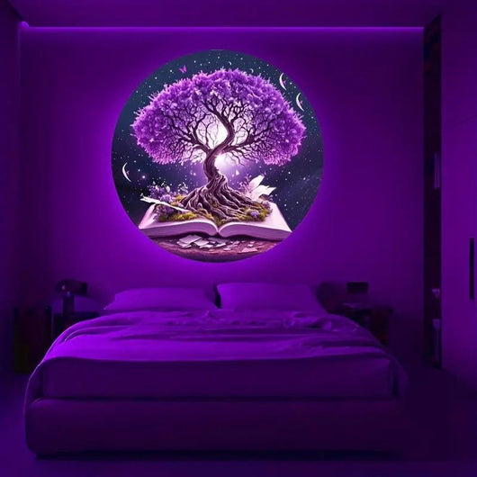 Lámpara Proyector Árbol de la Vida - Luz Ambiental para Pared - Image 14