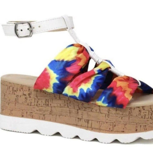 Sandalias Cuña Casual con Plataforma Gruesa y Punta Redonda - Estilo Europeo
