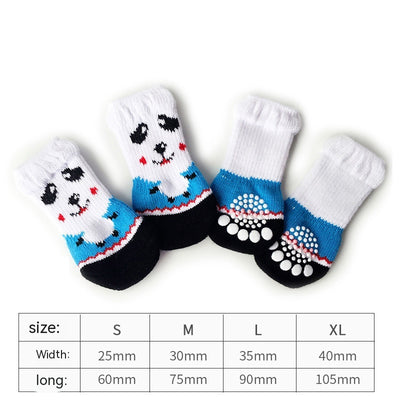 Calcetines y Botitas Protectoras para Perros y Gatos Antirasguños - Image 5