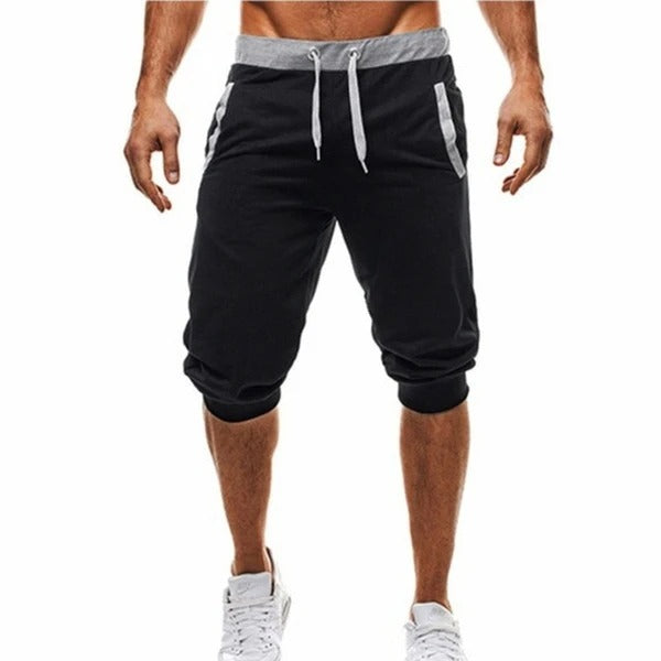 Pantalones de Jogging Colorblock de Cinco Puntos para Fitness - Image 13