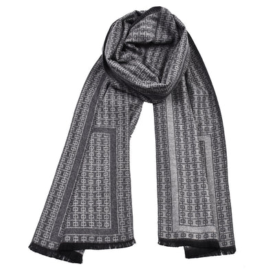 Bufanda Tejida Gruesa Cálida Reversible para Hombre Estilo Coreano - Image 21