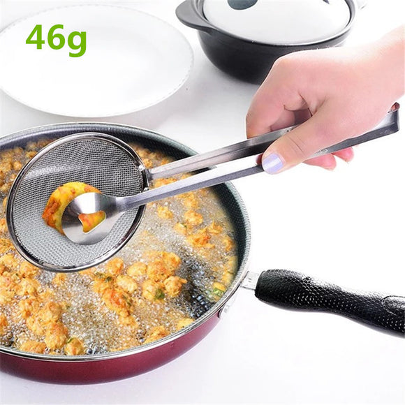 Colador Escurridor de Aceite Multifuncional Acero Inoxidable para Frituras