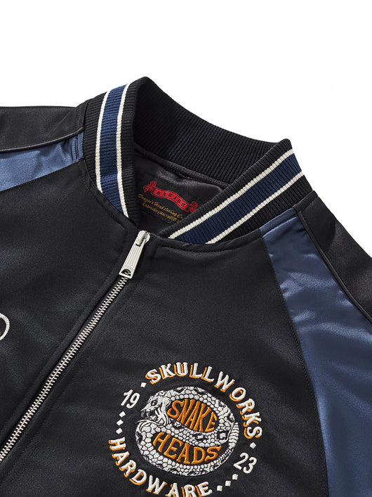 Chaqueta Beisbolera Bordada Año de la Serpiente - Suerte y Estilo - Image 11