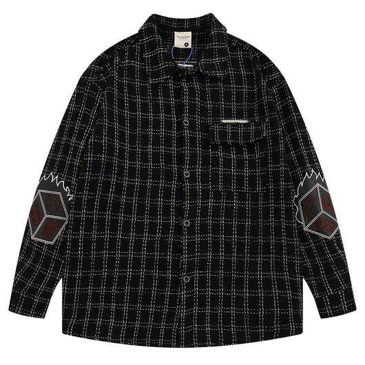 Camisa Manga Larga con Letras Bordadas - Image 12