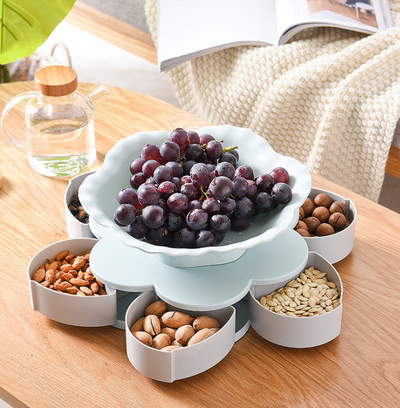 Frutero Giratorio con Pétalos - Caja para Frutas Secas y Snacks - Image 5