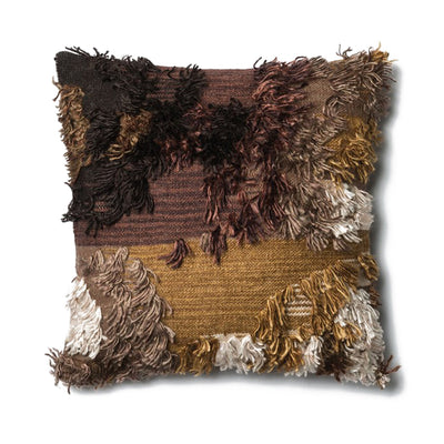 Funda de Almohada Tejida a Mano en Lana para Sofá - Image 27