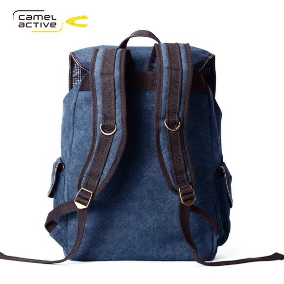 Mochila de Viaje Camel Activa - Estilo Retro Casual para Hombres