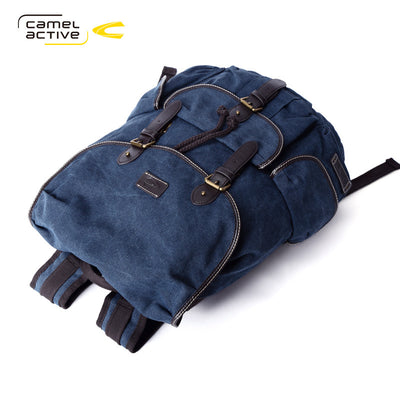 Mochila de Viaje Camel Activa - Estilo Retro Casual para Hombres - Image 3