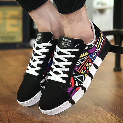 Zapatos Casuales de Lona para Hombre - Estilo Deportivo Moderno - Image 4