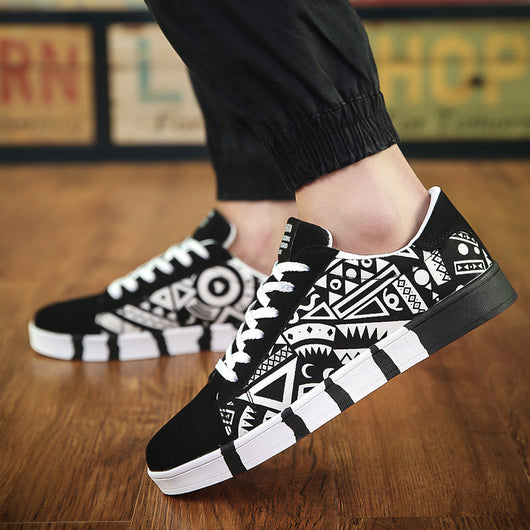 Zapatos Casuales de Lona para Hombre - Estilo Deportivo Moderno - Image 3