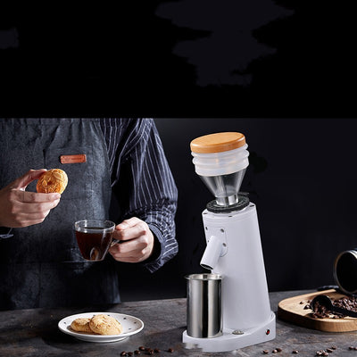 Molinillo de Café Eléctrico Estilo Italiano con Descarga Manual - Image 6