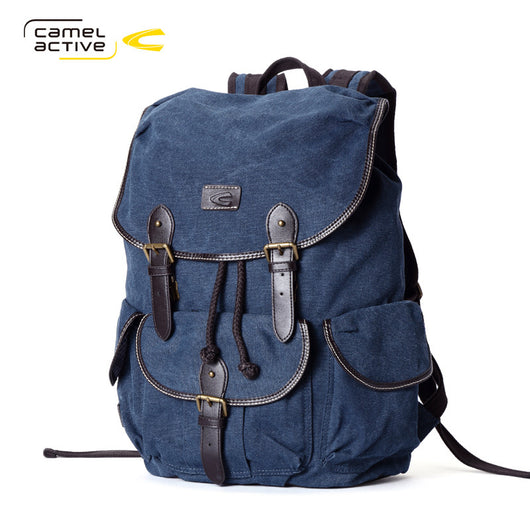 Mochila de Viaje Camel Activa - Estilo Retro Casual para Hombres - Image 5