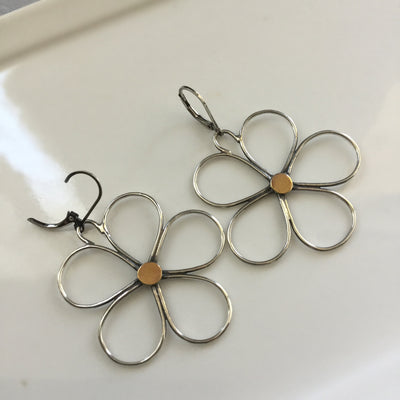 Aretes Colgantes Grandes con Flor Bohemia - Estilo Personalidad - Image 4
