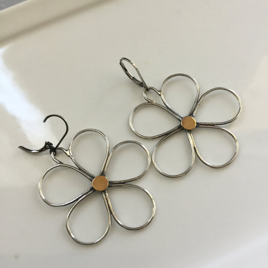 Aretes Colgantes Grandes con Flor Bohemia - Estilo Personalidad - Image 4