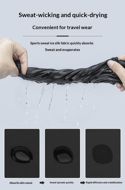 Pañuelo Mágico de Seda de Hielo para Ciclismo y Motociclismo - Image 10