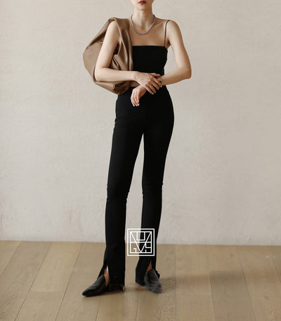 Pantalones Bootcut con Abertura Lateral - Tela Suave y Delicada - Image 8