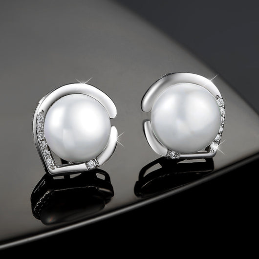 Aretes de Perlas Elegantes - Image 2