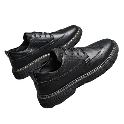 Zapatos de Cuero Casual Estilo Británico para Hombre - Diseño Ejecutivo - Image 11