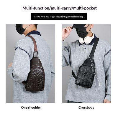 Bolsa Cruzada de Negocios para Hombre - Estilo Moderno y Funcional - Image 11