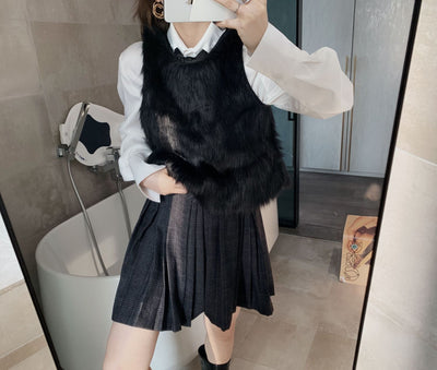 Falda Plisada Tipo A Niña - Elegante y Versátil - Image 18