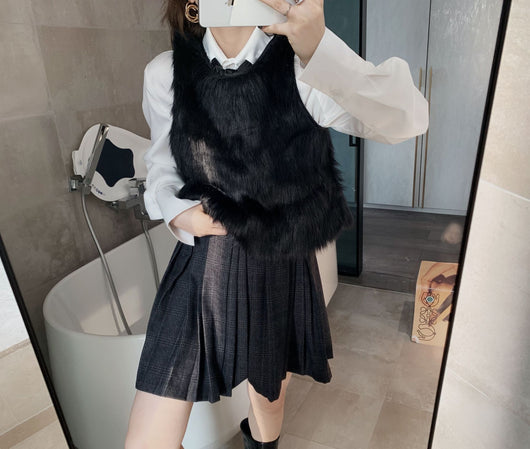 Falda Plisada Tipo A Niña - Elegante y Versátil - Image 18