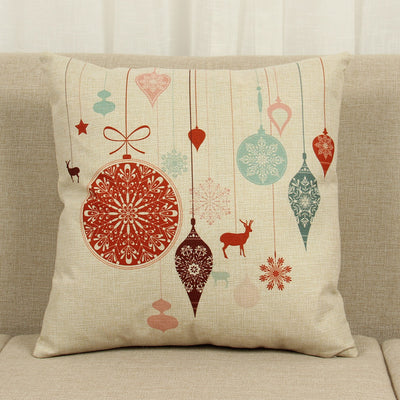 Funda de Almohada Navideña con Diseño de Alce - Image 21