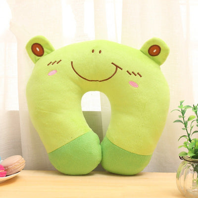 Almohada de Cuello U Viajera con Diseño Infantil Multicolor - Image 5