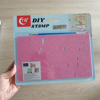 Set de Moldes Alfabeto Inglés para Fondant y Galletas - Repostería DIY