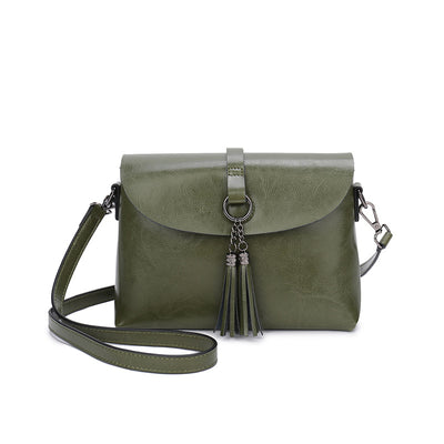 Bolso Mensajero Bandolera Multiusos con Borlas - Image 11