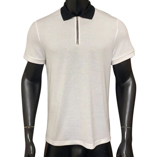 Polo Blanco Puro Element Manga Corta para Hombre - Image 10