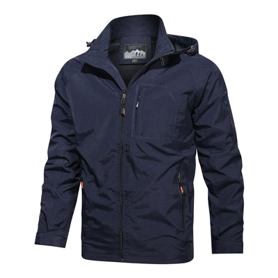 Chaqueta Impermeable para Montaña con Capucha - Talla Grande Hombre - Image 3