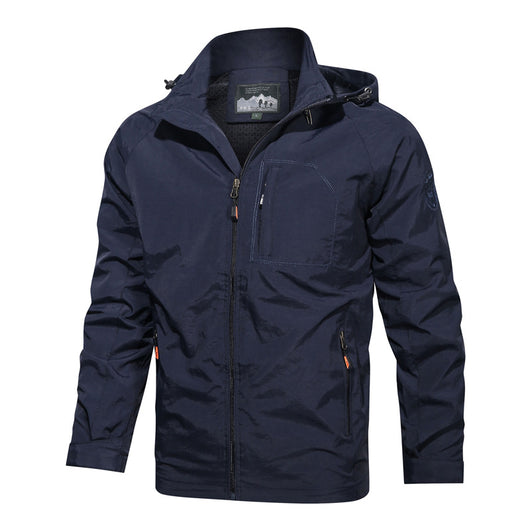 Chaqueta Impermeable para Montaña con Capucha - Talla Grande Hombre - Image 3