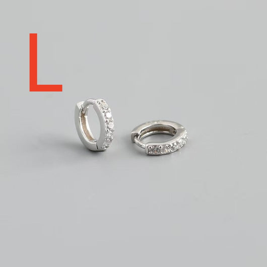 Aretes de Aro Circonita Lujo Ligero para Mujer - Image 13
