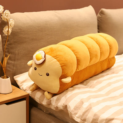 Almohada Peluche Pan Tostado - Cojín Gigante Suave para Dormir - Image 8