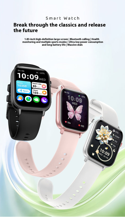 Reloj Inteligente con Monitor Cardíaco, Podómetro y Llamadas Bluetooth - Image 11