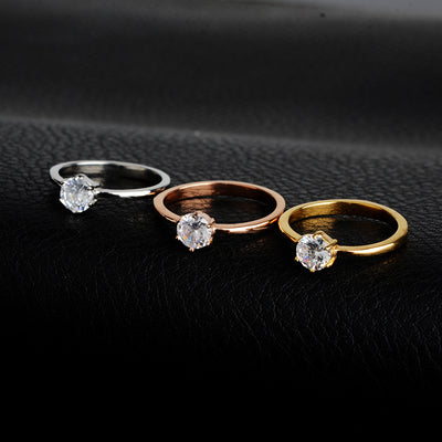 Anillo de Moda para Mujer con Seis Garras - Diseño Elegante y Sofisticado - Image 5