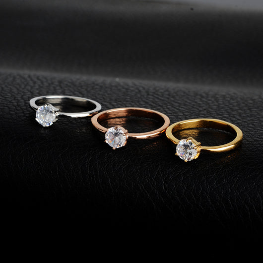 Anillo de Moda para Mujer con Seis Garras - Diseño Elegante y Sofisticado - Image 5