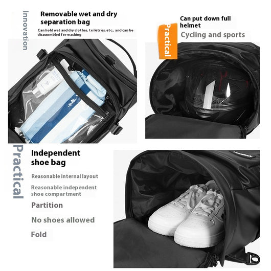 Mochila de Viaje Impermeable de Gran Capacidad para Montañismo y Deportes Outdoor - Image 3