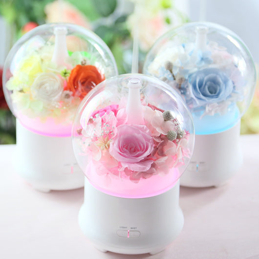 Difusor de Flores Eternas con Humidificador Aromaterápico - Image 6