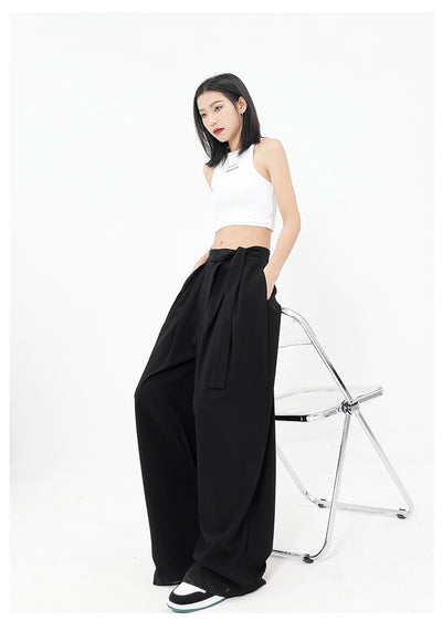 Pantalones Anchos Casuales para Mujer - Diseño Elegante y Cómodo - Image 9