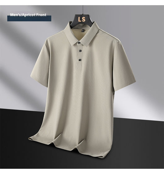 Polo Talla Grande Hombre Seda de Hielo sin Costuras - Image 11